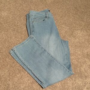 d. jeans Light Blue Straight Leg Women's Jeans